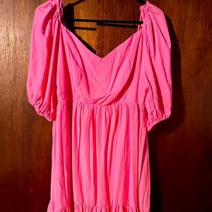 NWT size 1X pink dress